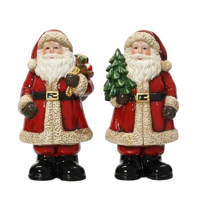 BABBO NATALE RESINA LUCIDO H.23.5